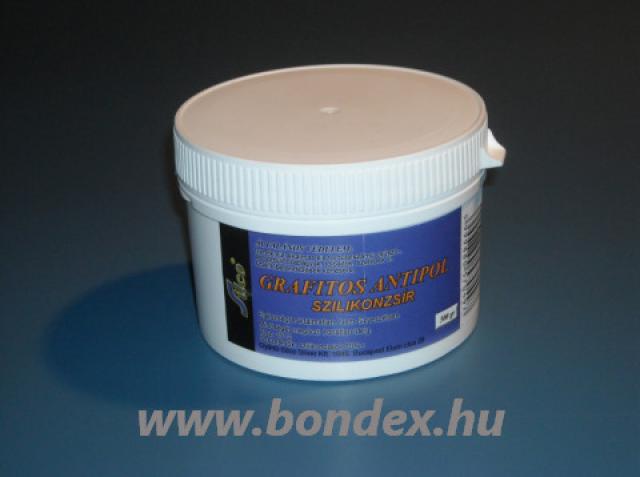 Antipol hőálló grafitos szilikonzsír 500 gr